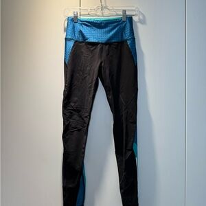 Victoria's Secret Blue and Black Leggings